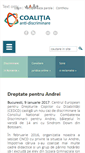Mobile Screenshot of antidiscriminare.ro